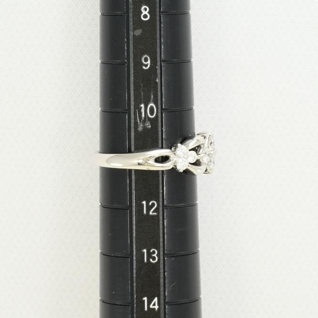 PT900 プラチナ リング・指輪 11号 ダイヤ 0.50ct 総重量約4.7g 中古ジュエリー