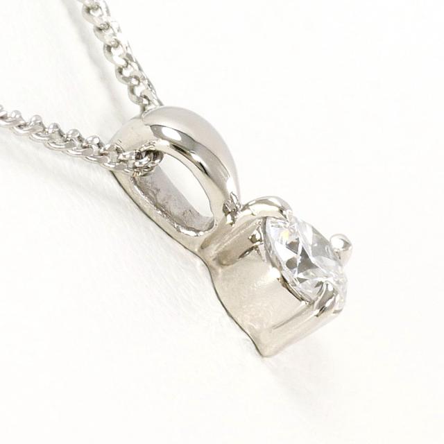 PT900 プラチナ PT850 プラチナ ネックレス ダイヤ 0.18ct 総重量約2.3g 約40cm 中古ジュエリー_1