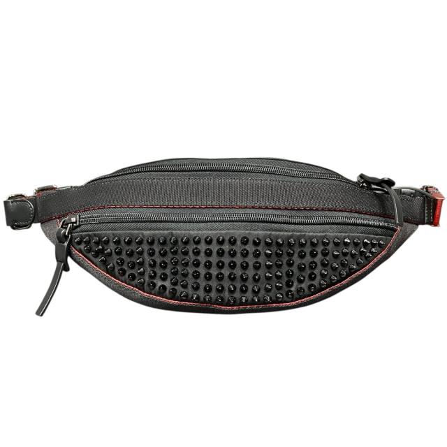 クリスチャンルブタン スタッズ  ボディバッグ ナイロン 3195322 レディース 【中古】