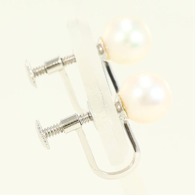 【通常価格より20%OFF】K14 14金 WG ホワイトゴールド イヤリング パール 総重量約1.8g 中古ジュエリー