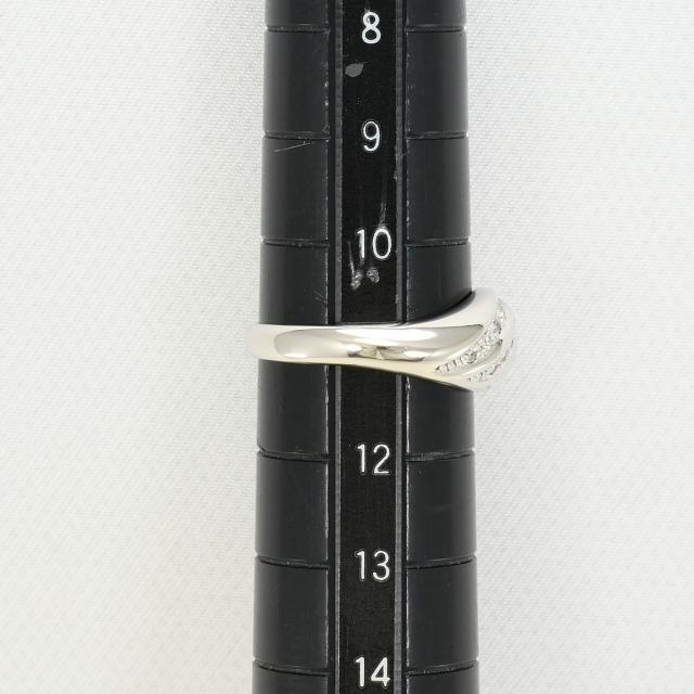 PT900 プラチナ リング・指輪 11号 ダイヤ 0.15ct 総重量約4.4g 中古ジュエリー_6