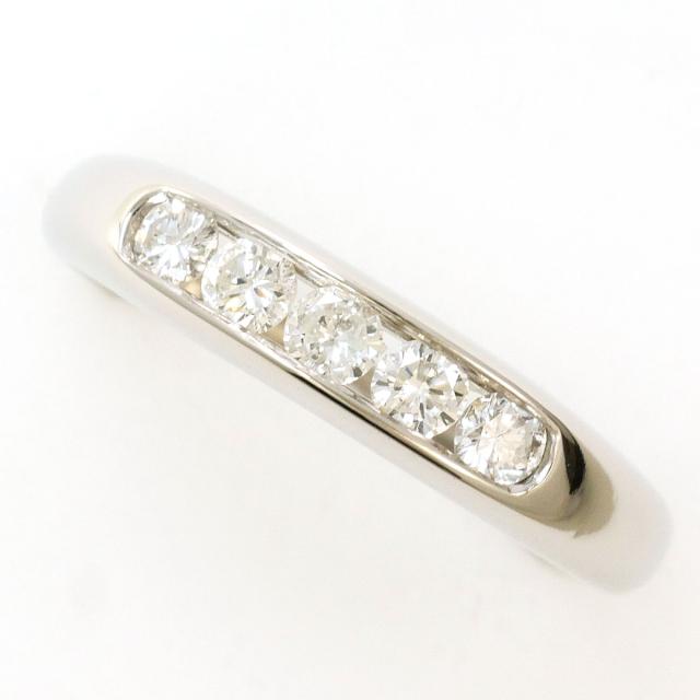 PT900 プラチナ リング・指輪 11号 ダイヤ 0.30ct 総重量約4.3g 中古ジュエリー