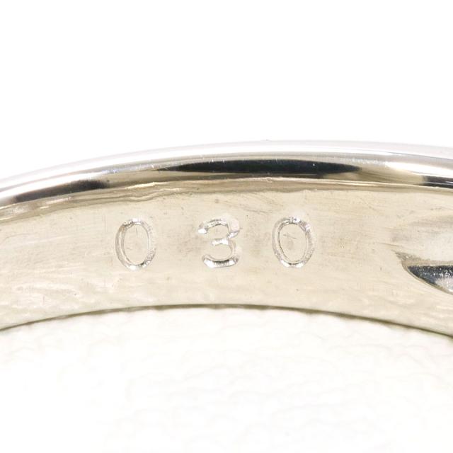PT900 プラチナ リング・指輪 11号 ダイヤ 0.30ct 総重量約4.3g 中古ジュエリー_4