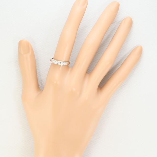 PT900 プラチナ リング・指輪 11号 ダイヤ 0.30ct 総重量約4.3g 中古ジュエリー_5