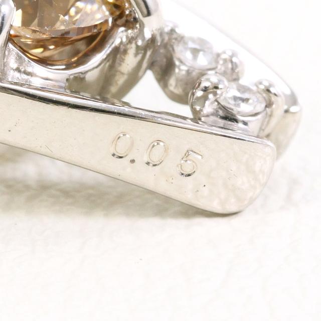 K18 18金 WG ホワイトゴールド ネックレス ダイヤ 0.50ct ダイヤ 0.05 