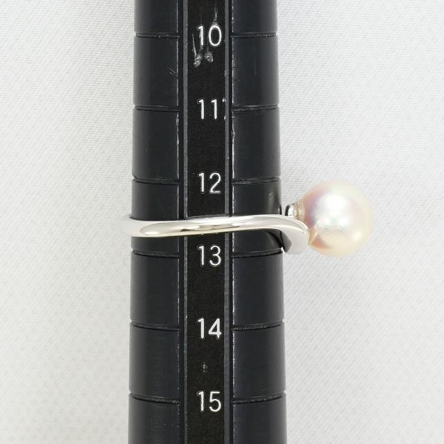 PT900 プラチナ リング・指輪 12.5号 パール 総重量約5.1g 中古ジュエリー_5