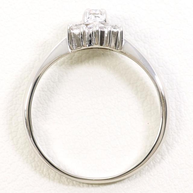 PT900 プラチナ リング・指輪 9号 ダイヤ 0.30 ct 総重量約2.7g 中古ジュエリー_1