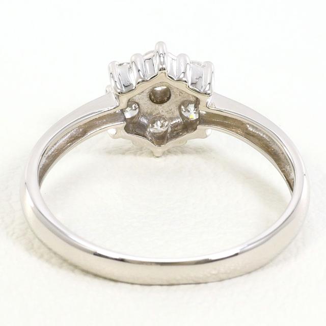 PT900 プラチナ リング・指輪 9号 ダイヤ 0.30 ct 総重量約2.7g 中古ジュエリー_2
