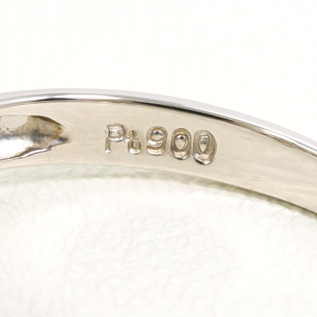 PT900 プラチナ リング・指輪 9号 ダイヤ 0.30 ct 総重量約2.7g 中古ジュエリー_3