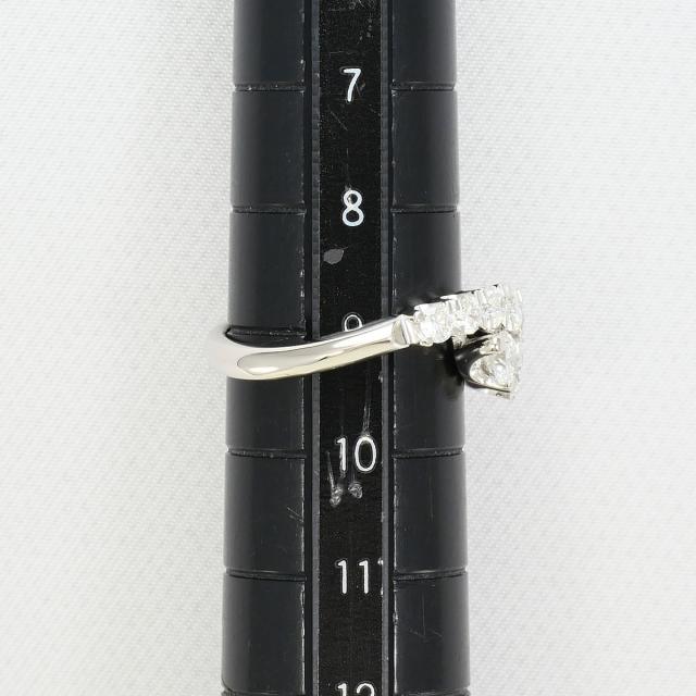 PT900 プラチナ リング・指輪 9号 ダイヤ 1.04ct カード鑑別書 総重量約5.3g 中古ジュエリー_6
