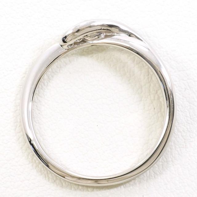 PT900 プラチナ リング・指輪 10号 ダイヤ 0.225ct ダイヤ 0.03ct SI2 鑑定書 総重量約3.9g 中古ジュエリー_2