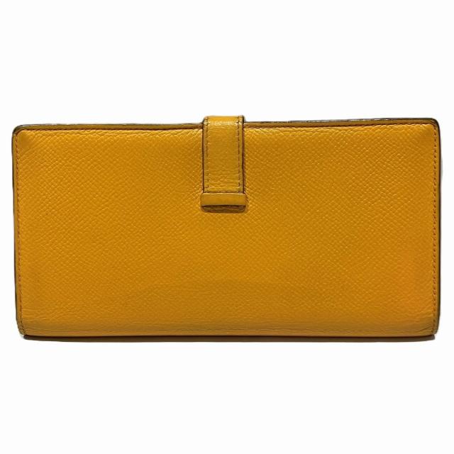 エルメス スフレ ベアン 長財布 ヴォーエプソン ユニセックス 【中古】_1