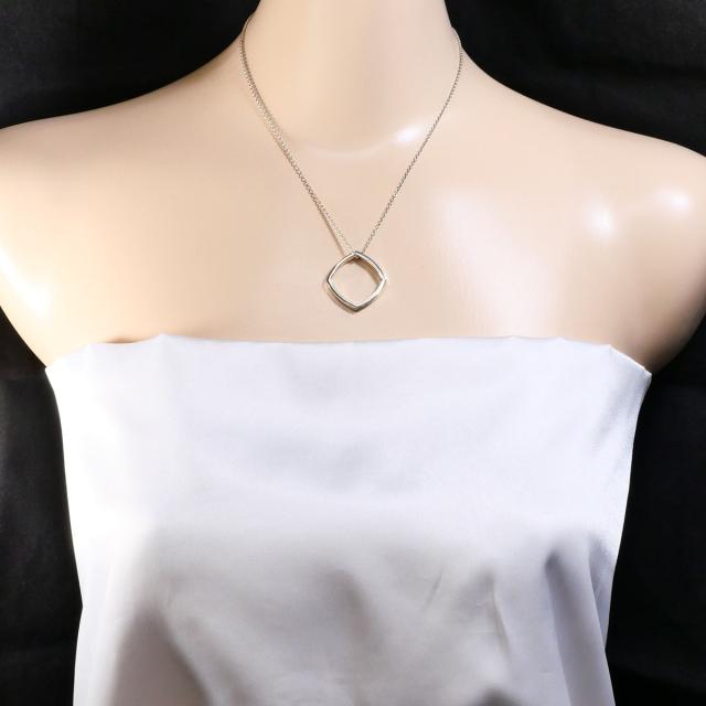 1. Pt850 ボール チェーンネックレス 41cm 1.6g 【公式通販】