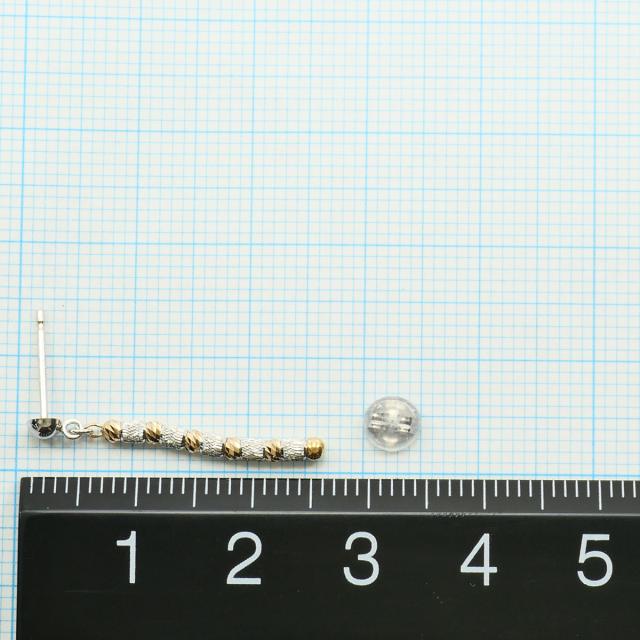 K18 18金 YG イエローゴールド ピアス 総重量約0.9g 中古ジュエリー_2