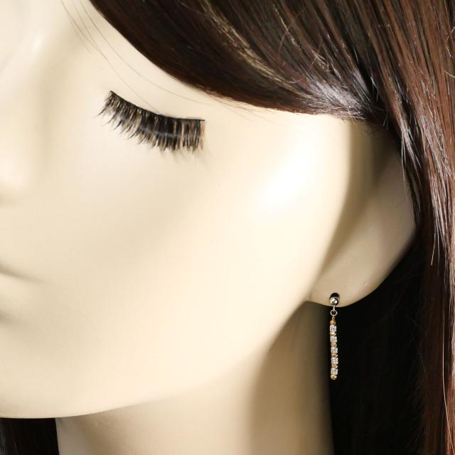 K18 18金 YG イエローゴールド ピアス 総重量約0.9g 中古ジュエリー_3