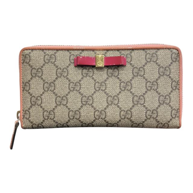 グッチ GGスプリーム 長財布 GGスプリームキャンバス 388680 ユニセックス 【中古】