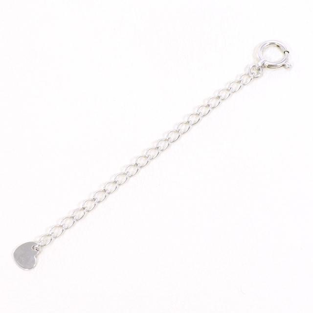 K18 18金 WG ホワイトゴールド アジャスター 総重量約0.6g 約5.5cm レディース 【中古】