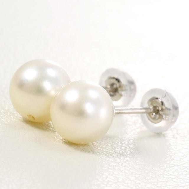 PT900 プラチナ ピアス パール 総重量約1.2g 中古ジュエリー