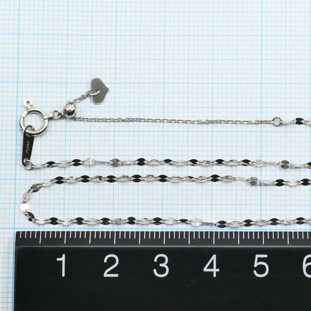 PT850 プラチナ ネックレス 総重量約1.5g 約45cm 中古ジュエリー_3