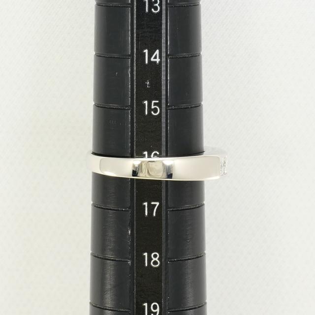PT850 プラチナ リング・指輪 16号 ダイヤ  0.84ct カード鑑別書 総重量約7.1g 中古ジュエリー_7