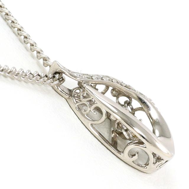 PT900 プラチナ PT850 プラチナ ネックレス ダイヤ 0.20ct ダイヤ 0.03 