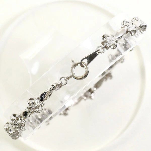 通常価格より20%OFF】K10 10金 WG ホワイトゴールド ブレスレット