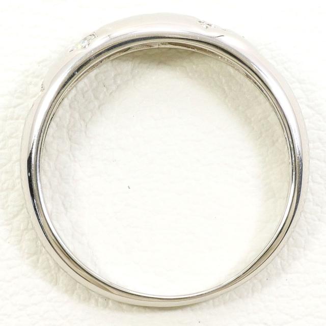 PT900 プラチナ リング・指輪 7号 ダイヤ 総重量約2.7g 中古ジュエリー_1