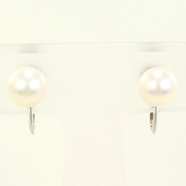 【通常価格より15%OFF】Pm850 プラチナ イヤリング パール 総重量約2.0g 中古ジュエリーイヤリング