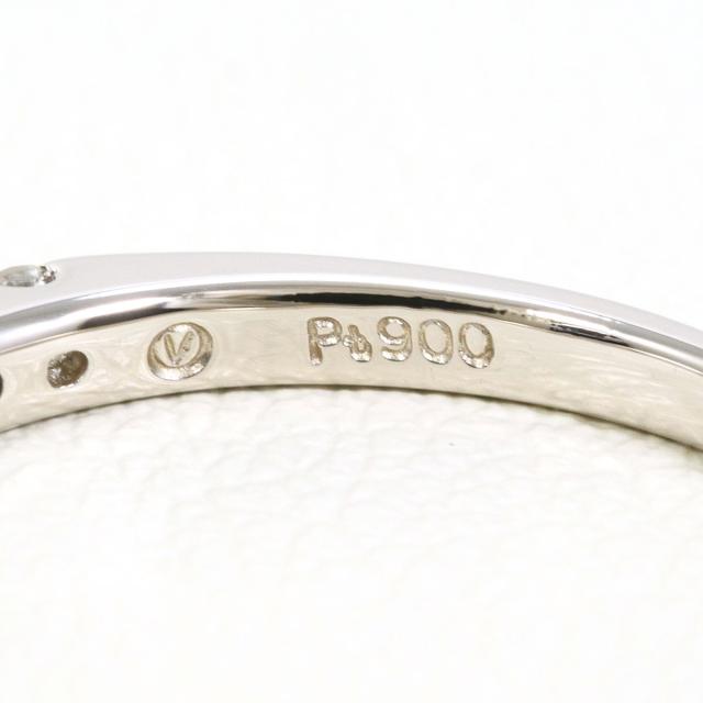 PT900 プラチナ リング・指輪 7.5号 ダイヤ 0.23ct 総重量約2.0g 中古ジュエリー_3