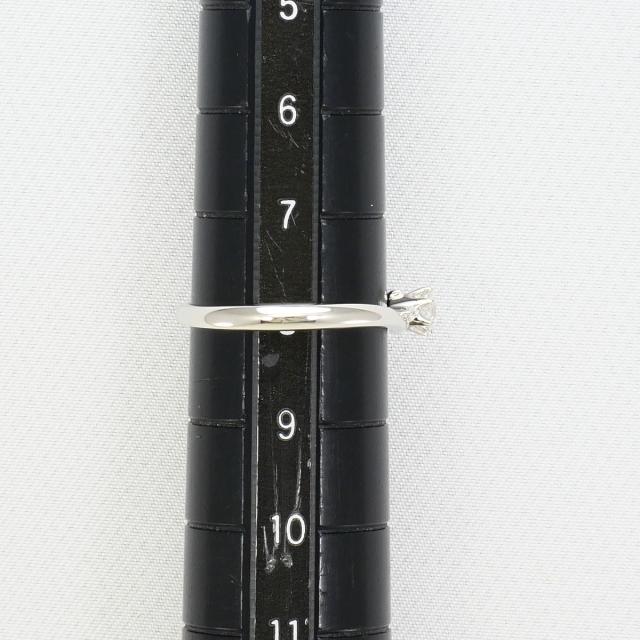 PT900 プラチナ リング・指輪 8号 ダイヤ 0.136ct ダイヤ 0.02ct 総重量約2.6g 中古ジュエリー_5