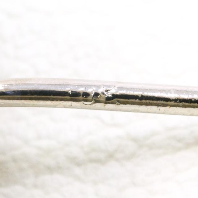 K18 18金 WG ホワイトゴールド ピアス(片耳) ダイヤ 総重量約0.9g レディース 【中古】_4