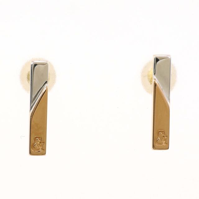 ピンキー＆ダイアン K18 18金 YG イエローゴールド ピアス 総重量約1.4 