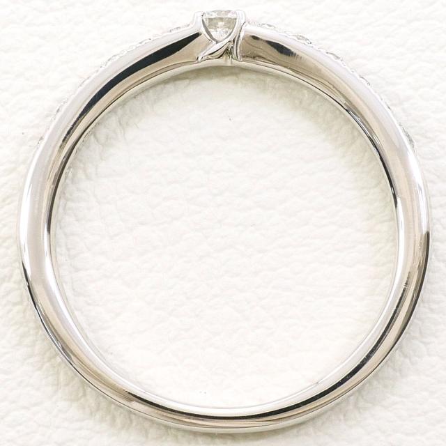 PT900 プラチナ リング・指輪 5号 ダイヤ 0.121ct 総重量約2.5g 中古ジュエリー_1