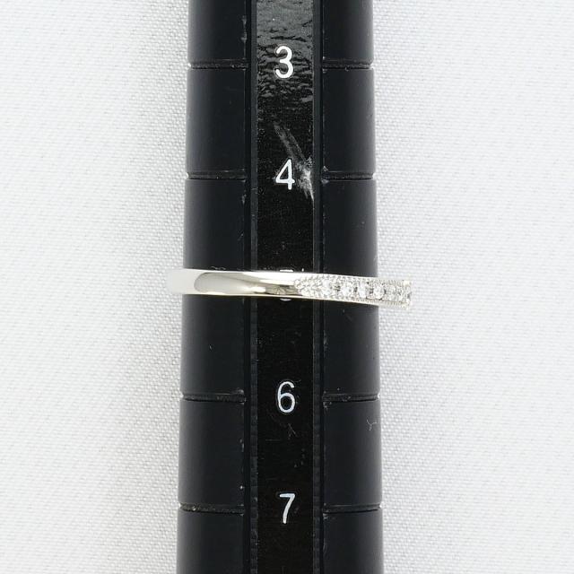PT900 プラチナ リング・指輪 5号 ダイヤ 0.121ct 総重量約2.5g 中古ジュエリー_6