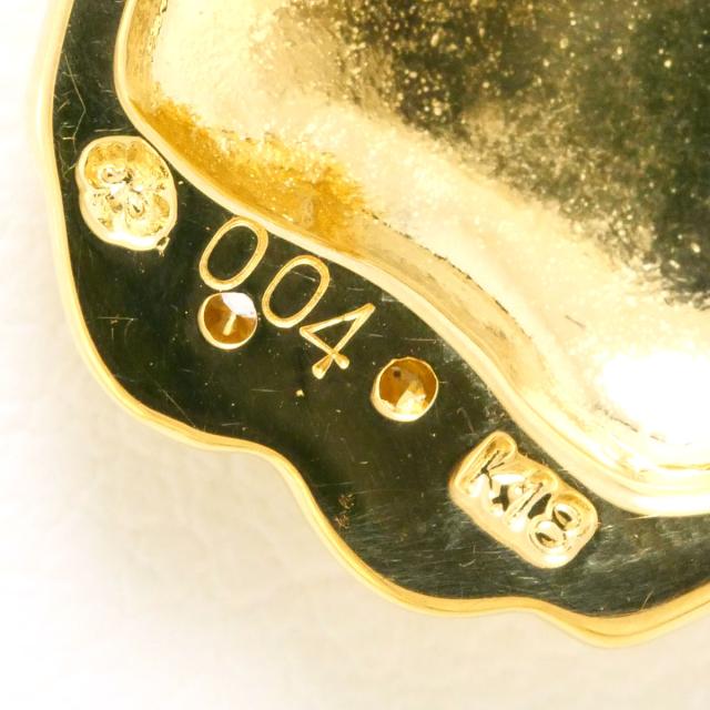 K18 18金 YG 黄色ゴールド 首飾り 時刻表 0.04コンピュータ断層撮影法 歌留多聞き分け書 総掛け目約3.6g 約40糎 中古宝飾品