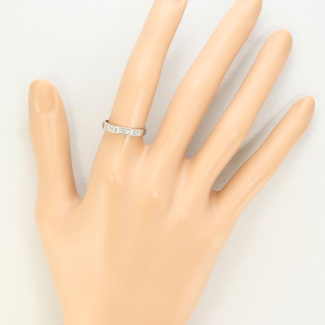 PT900 プラチナ リング・指輪 10.5号 ダイヤ 0.30ct 総重量約2.8g 中古ジュエリー_5