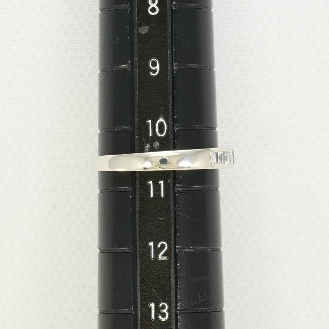 PT900 プラチナ リング・指輪 10.5号 ダイヤ 0.30ct 総重量約2.8g 中古ジュエリー_6