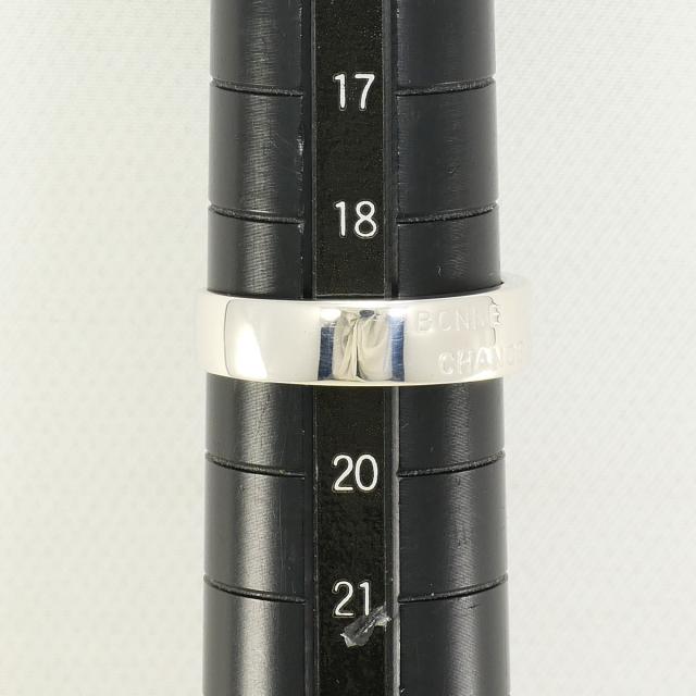 K18 18金 WG ホワイトゴールド リング・指輪 19号 総重量約4.3g 中古ジュエリー_5