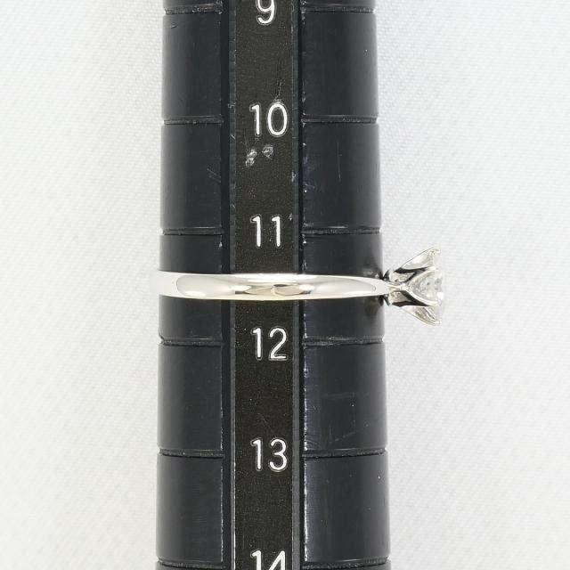 PT900 プラチナ リング・指輪 11.5号 ダイヤ 0.395ct 総重量約2.2g 中古ジュエリー_5