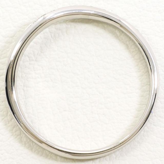 ガラジュエリー PT950 プラチナ リング・指輪 10号 ダイヤ 0.064ct ブルーダイヤ 0.008ct 総重量約2.6g 中古ジュエリー_1