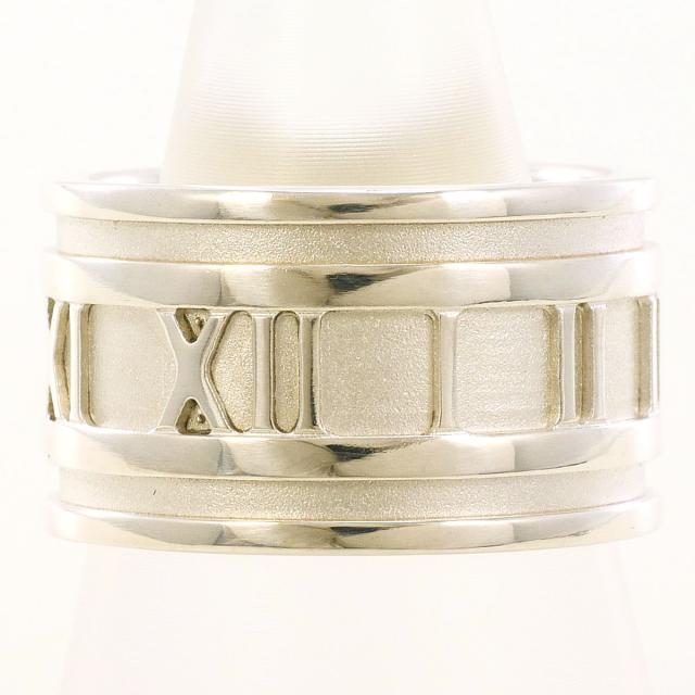 ティファニー  アトラス ワイド  シルバー リング・指輪 13号 総重量約10.0g 中古ジュエリー