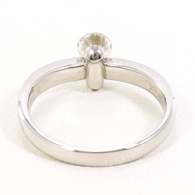 PT900 プラチナ リング・指輪 11号 ダイヤ 0.346ct SI2 鑑定書 総重量約5.1g 中古ジュエリー_3