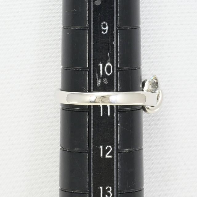 PT900 プラチナ リング・指輪 11号 ダイヤ 0.346ct SI2 鑑定書 総重量約5.1g 中古ジュエリー_7