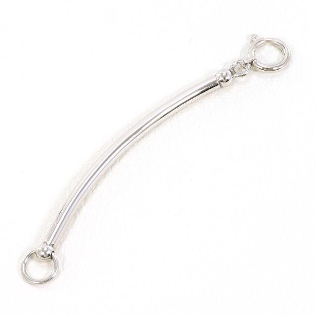 PT850 プラチナ アジャスター 総重量約1.1g 約5cm レディース 【中古】