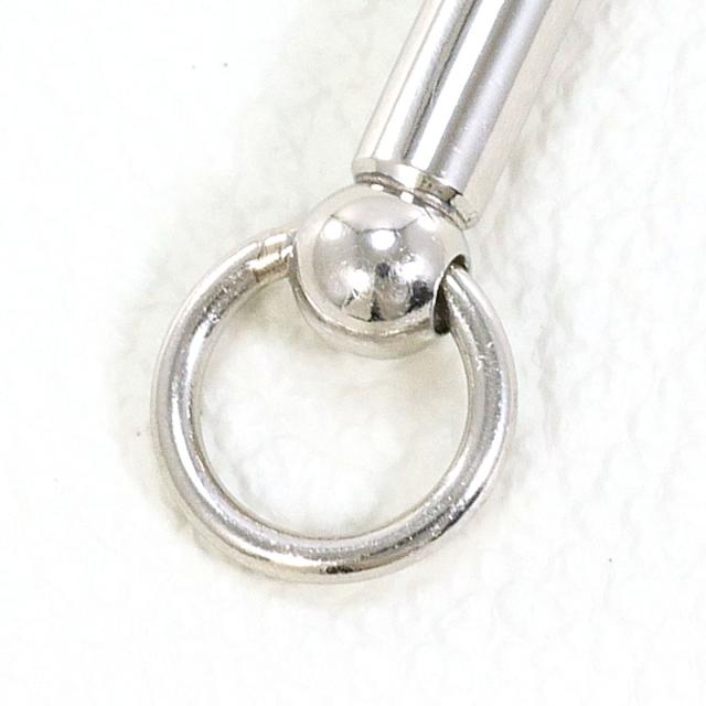 PT850 プラチナ アジャスター 総重量約1.1g 約5cm レディース 【中古】_2