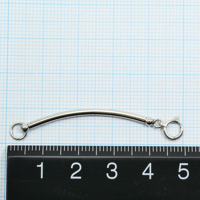 PT850 プラチナ アジャスター 総重量約1.1g 約5cm レディース 【中古】_3