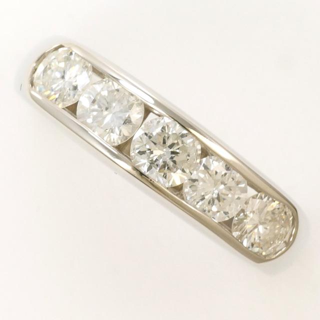 PT900 プラチナ リング・指輪 11.5号 ダイヤ 1.00ct 鑑別書 総重量約4.5g 中古ジュエリー
