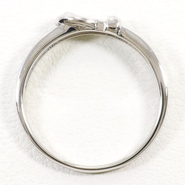 PT900 プラチナ リング・指輪 14号 ダイヤ 総重量約3.8g 中古ジュエリー_1