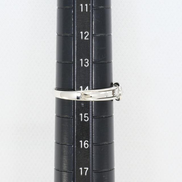 PT900 プラチナ リング・指輪 14号 ダイヤ 総重量約3.8g 中古ジュエリー_5