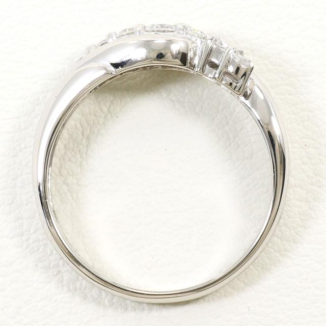 PT900 プラチナ リング・指輪 12.5号 ダイヤ 0.30ct カード鑑別書 総重量約3.7g 中古ジュエリー_2